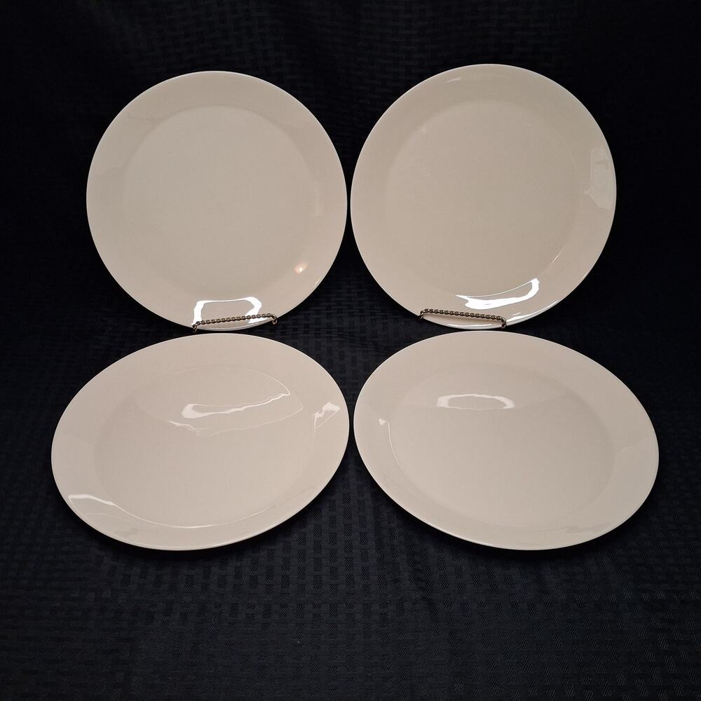 Lenox Special Ivory Dinner Plates 10 1/4" No Trim USA 4 Pieces